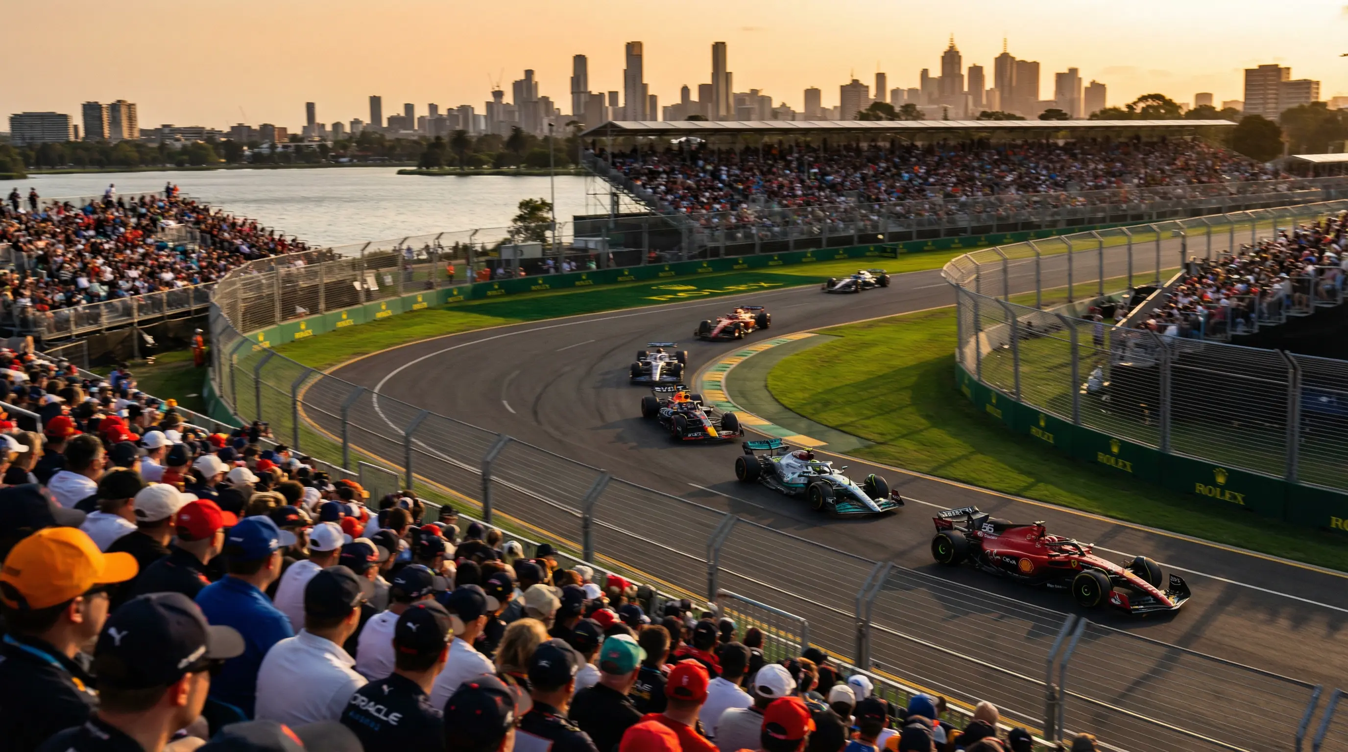 2026 Australia Grand Prix at Melbourne - Formula 1 racing action